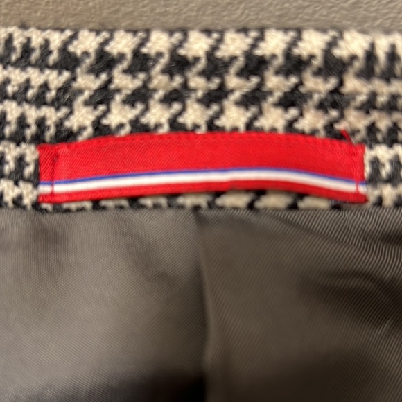 PAL ZILERI | Grey classic check oversized fall designer blazer coat - Picture 13 of 17